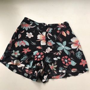 Reformation Floral Shorts